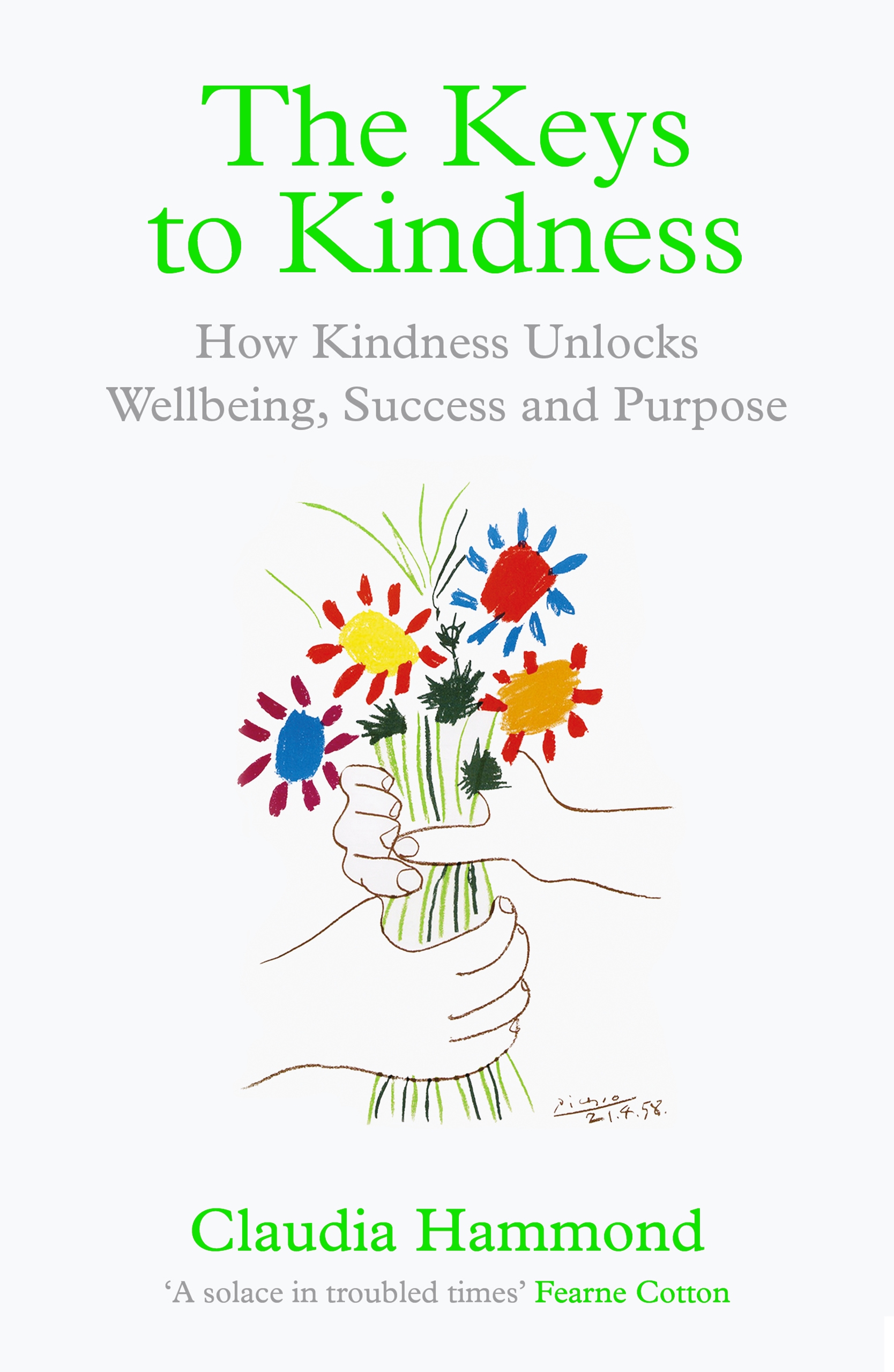 The cover of The Keys of Kindness by Claudia Hammond